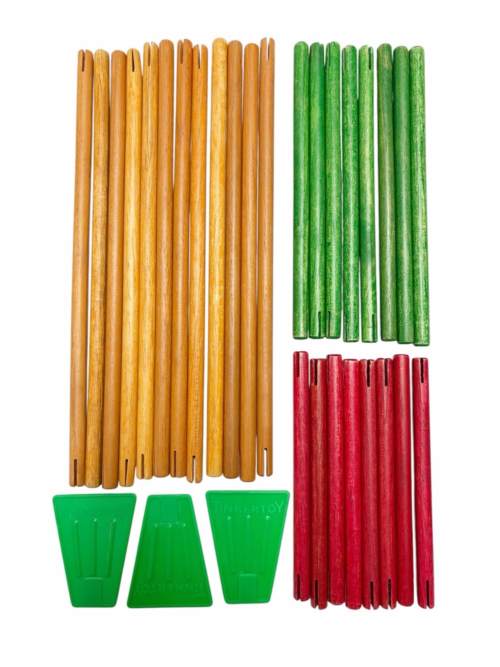 Tinkertoy | Vintage Wood Classic Construction Set Jumbo - Picture 2 of 13